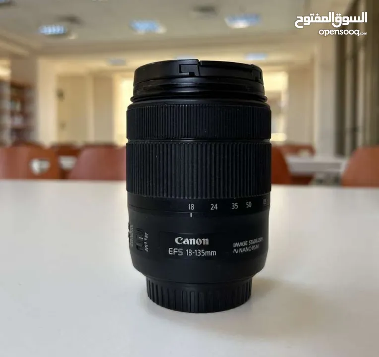 عدسة كانون Canon EF-S 18-135mm IS USM الإصدار الثاني من افضل العدسات بسعر حرق