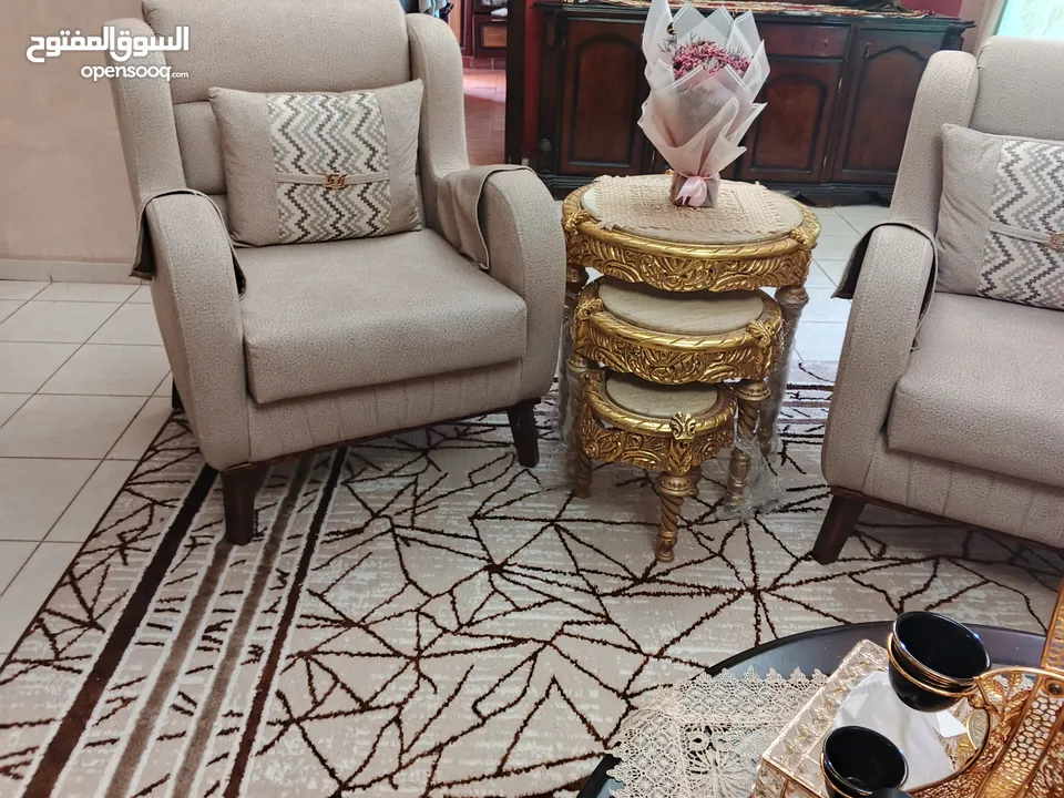 طقم كنب تفصيل غير مستعمل للبيع