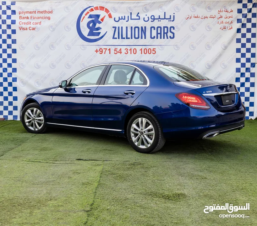 Mercedes-Benz C300-2019- 4MATIC -Perfect Condition -1,666 AED/MONTHLY -1 YEAR WARRANTY Unlimited KM*