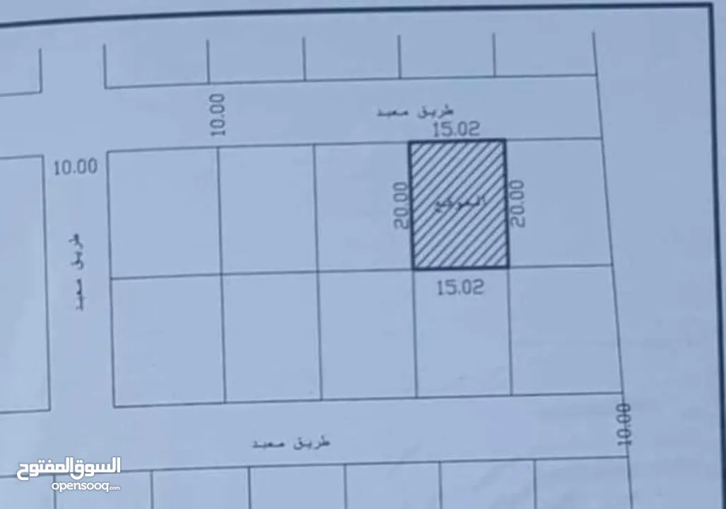 قطعتين ارض للبيع بمقسم الغزيوي.خلف تقسيم شمسي.بطريق المشتل.