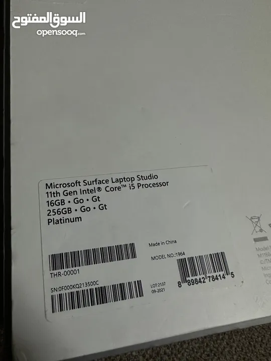 Microsoft surface Studio i5-11th gen بحالة الجديد تماما من افخم اجهزة البزنس
