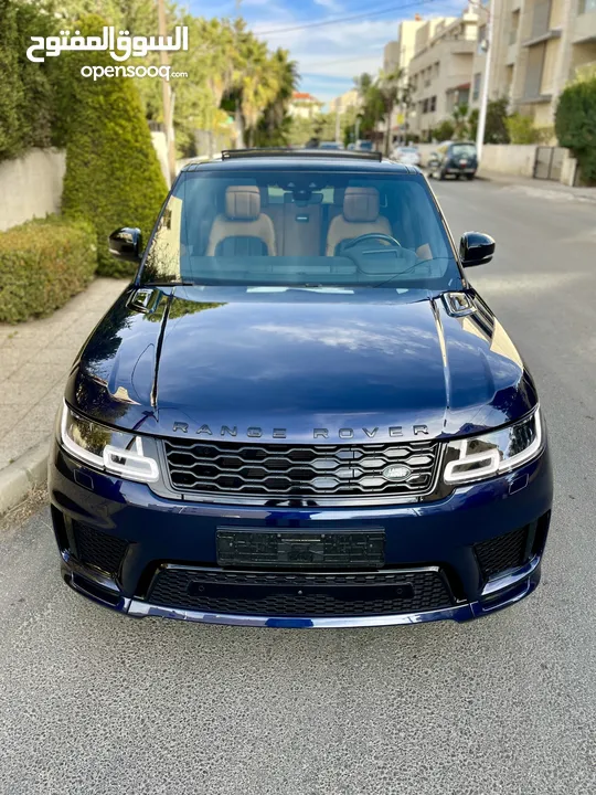 2019 Range Rover Sport Autobiography  وارد المانيا ممشى 38 الف كيلو فحص كامل اعلى صنف