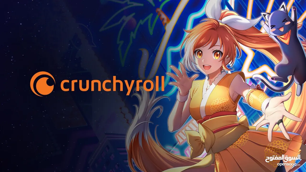 اشتراكات و العاب Crunchyroll