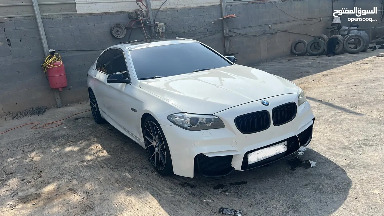 BMW-520 M-package بسعر حرق عالكاش 88,000 فحص نخب وضع ممتاز