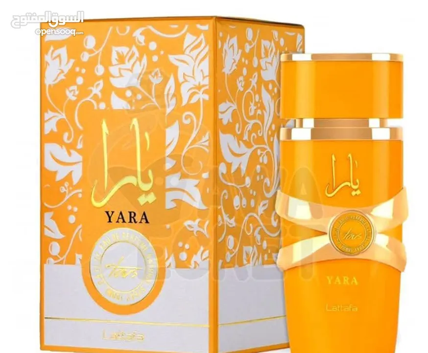 عطر يارا توس البرتقالي للنساء من لطافة  نسائي  حجم 100 مل من دار عطور لطافه الإماراتية