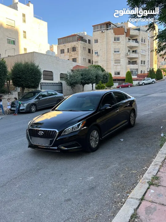 هيونداي سوناتا هايبرد موديل 2017 فحص كامل 7 جيد بحال الوكاله