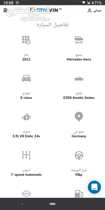 مرسيدس بينز E350 AMG Edition موديل 2012