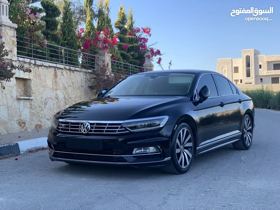 Passat R line B8 model 2018 بحالة الوكالة