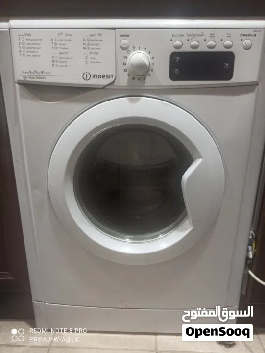 indesite front load washing machine