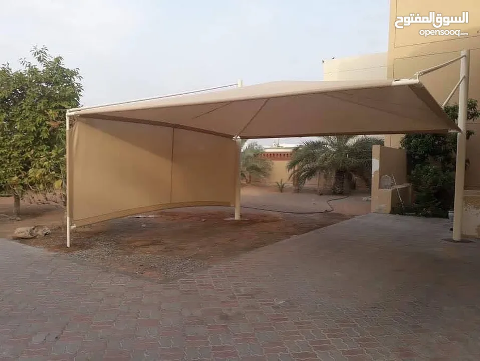 All types of car parking pargola and steel fabrication in uae