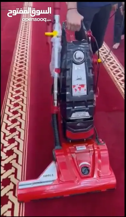 المكنسة الحمراء التركية HM61 سريعة التنظيف الصحية