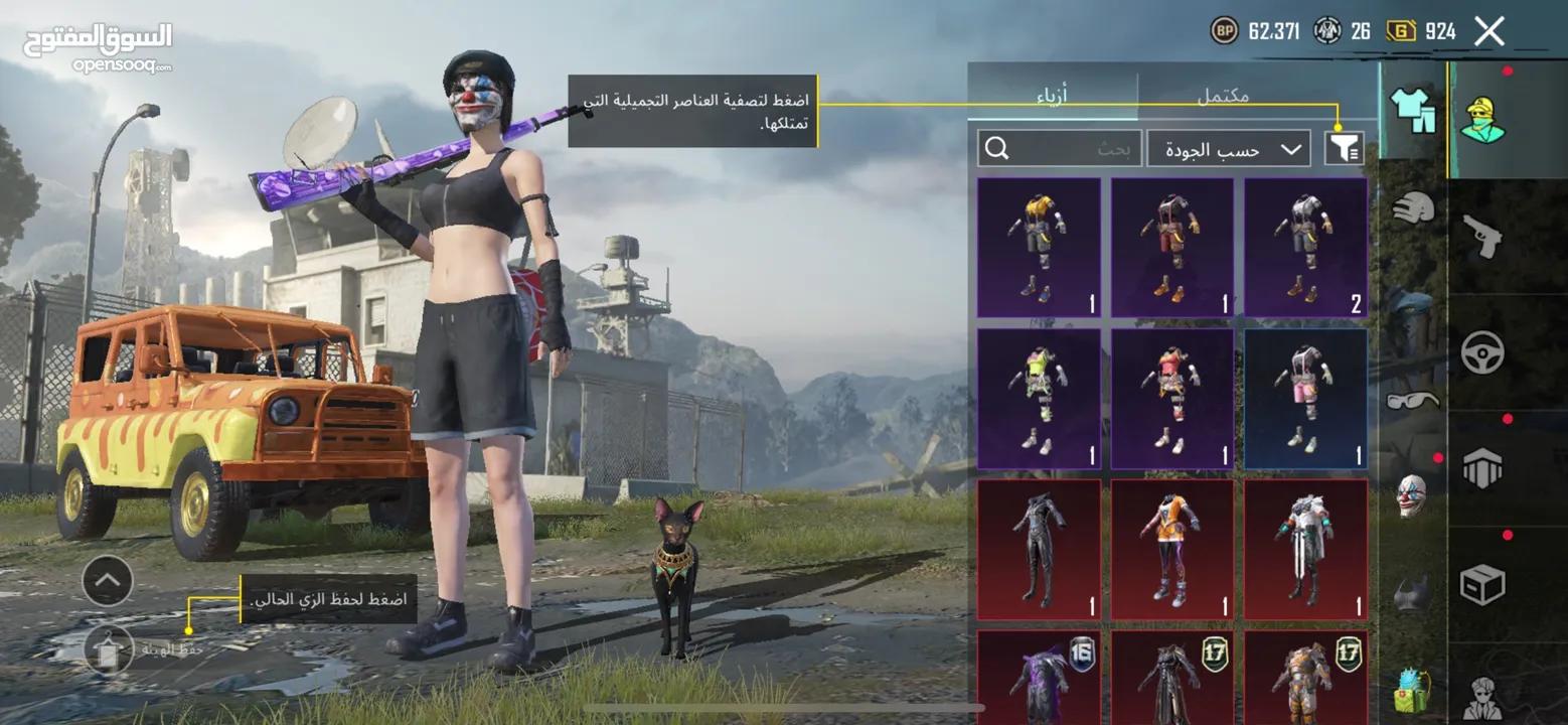 حساب ببجي للبيع لفل عالي 74