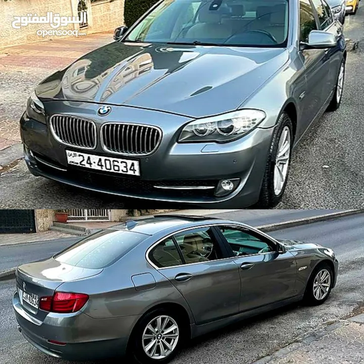 للبيع أو البدل ب ( id6)  BMW 528i gold