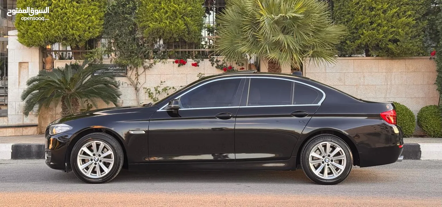 للبيع او البدل ع اقل سعر.  BMW 528i فحص كامل موديل 2014
