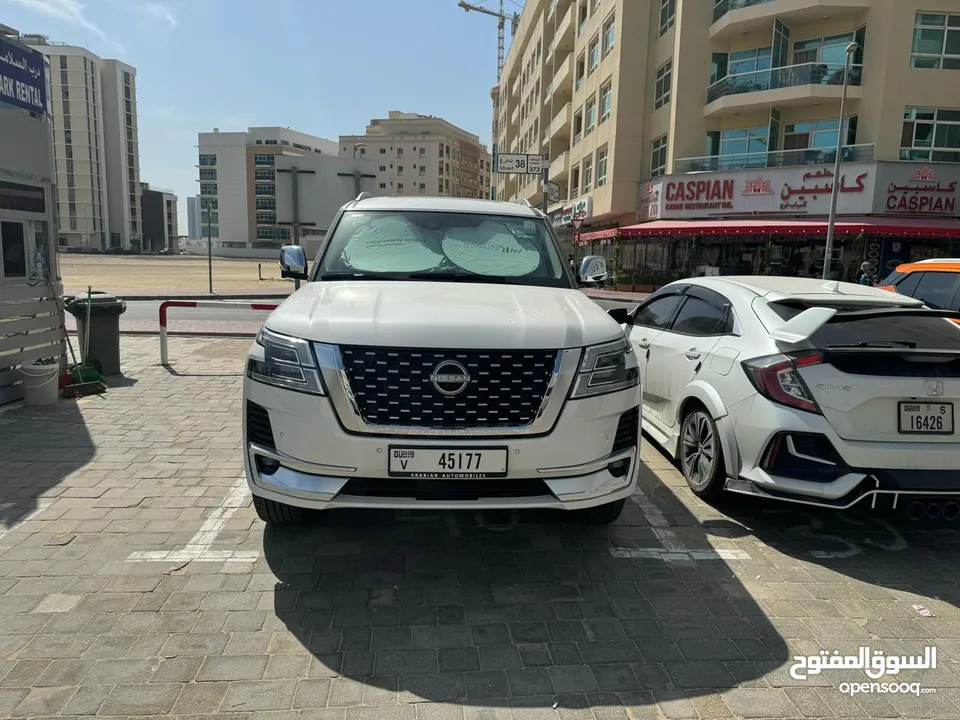 نيسان باترول بلاتينيوم موديل 24 أصفار يومي أسبوعي شهري سنوي Nissan patrol platinum 2024