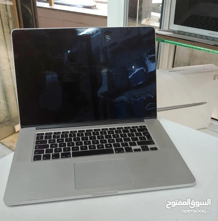 MacBook Pro 15 Retina 2012 i7 16GB Ram 256GB SSD لابتوب ابل