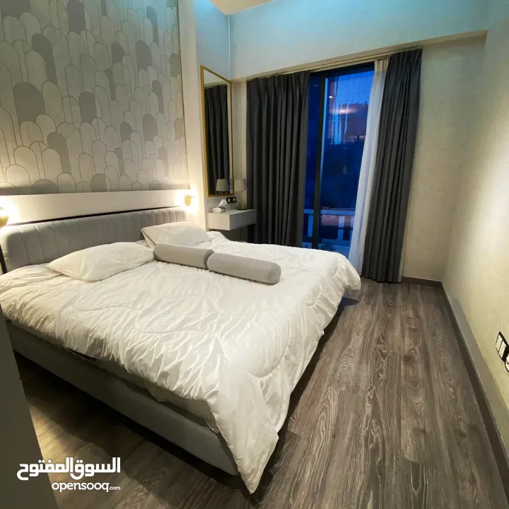 شقة مفروشة متميزة في برج دماك البوليفارد damac__apartment_in abdali boulevard