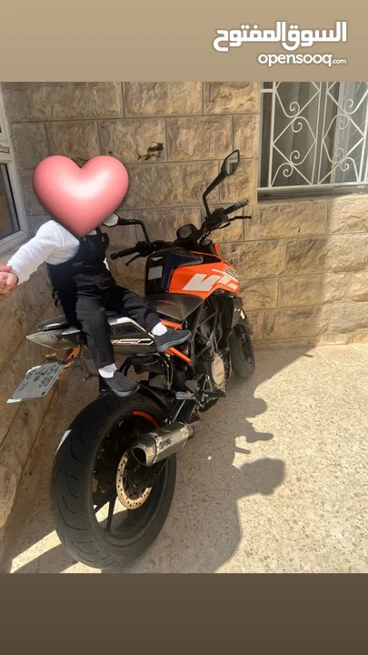 ماتور ممتاز جير ممتاز Ktm 250cc للبيع ضفه قانوني جير عادي 2017