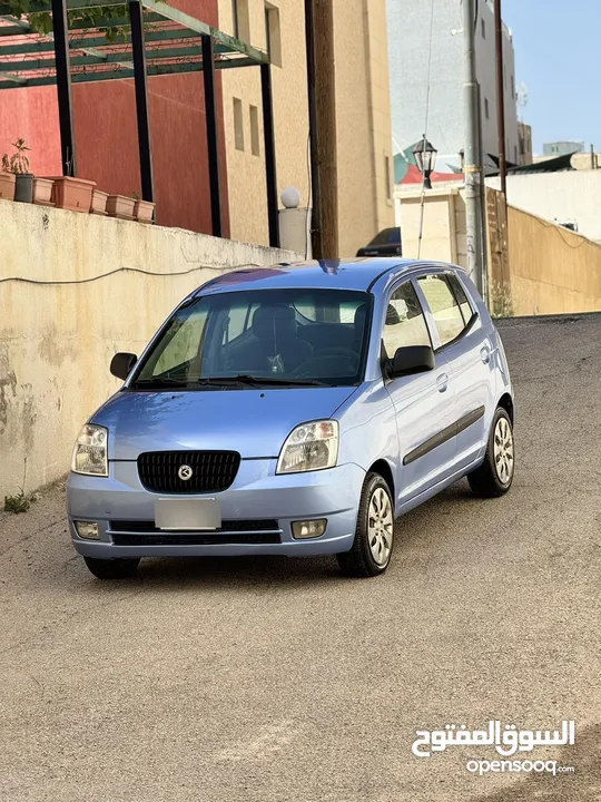 كيا بيكانتو 2007  جير عادي  بحاله ممتازه جدا  مكيف بور سنتر موفره جدا فحصها ممتاز مرخصه للبيع كاش فق