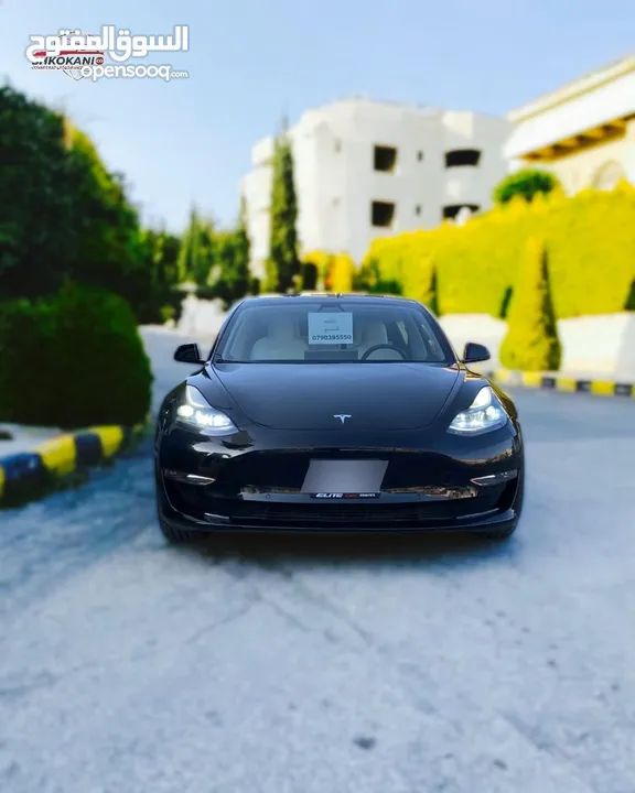 تيسلا مودل 3 موديل 2022 Tesla model 3 Dual motor Long Range 2022  ممشى 40 الف كم