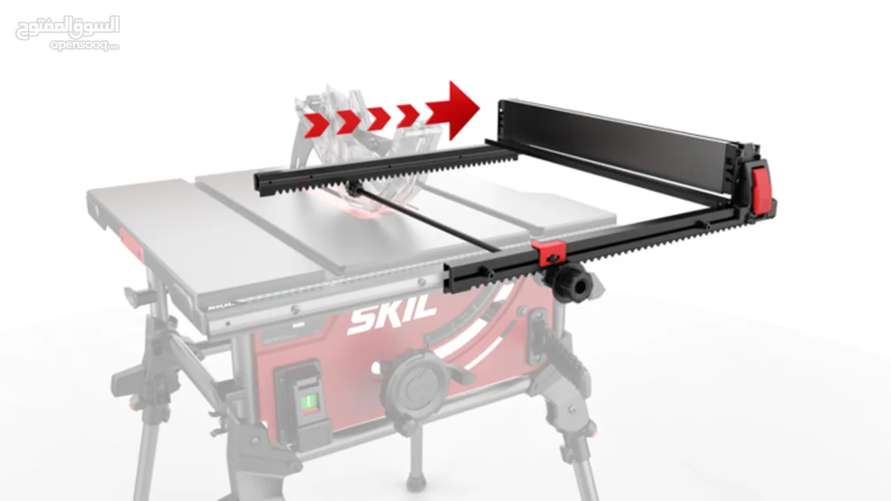 منشار طاولة SKIL مقاس 10 بوصات (254 مم) بقوة 2000 وات مع أرجل قابلة للطي