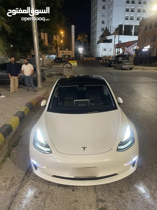 Tesla model 3 stander plus 2023  تسلا مودل  3 ستاندر بلس 2023 فحص كامل 7 جيد ونظيفة جداً