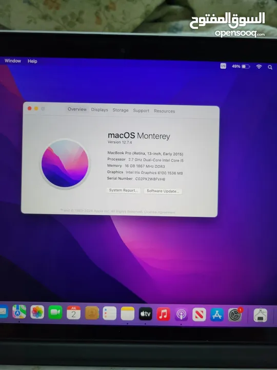 macBook pro 16GB