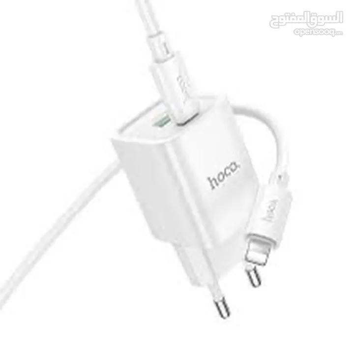 Hoco pd 30w mini charger  شاحن هوكو الاصلي بجودة عالية/////   متوفر للايفون و السامسونج بقوة 30 واط