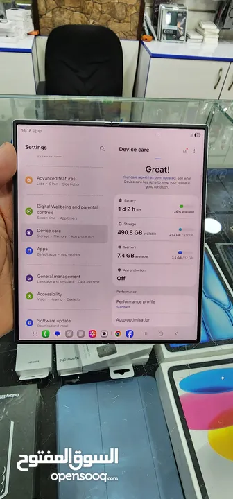 samsung Z fold 6 512GB كفالة الوكيل الرسمي Bms