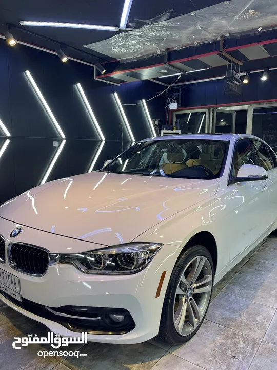 bmw 2018  سياره ميتاج اذكر مواصفاتها فول  مكفوله كير محرك كشر كله مكفول