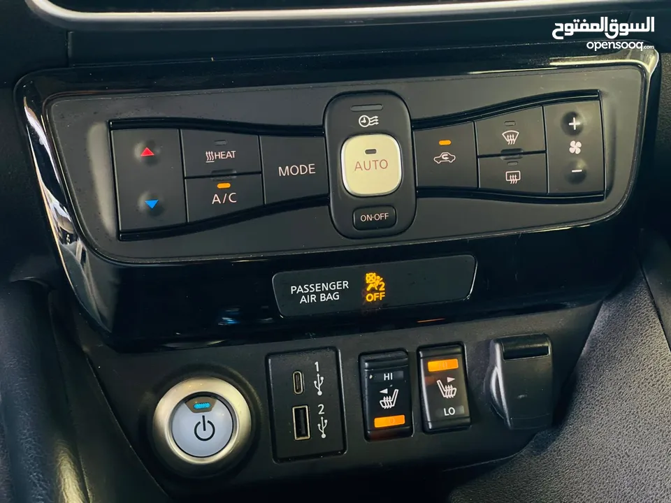 نيسان ليف الشكل الجديد  2023 leaf sv plus  60kw