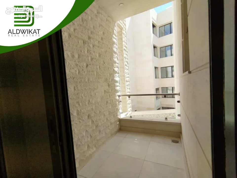 شقة للايجار في عبدون الشمالي طابق أول مساحة البناء 165م