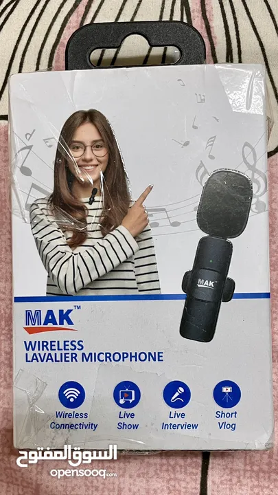 Wireless collar mic for YouTuber and TikTok
