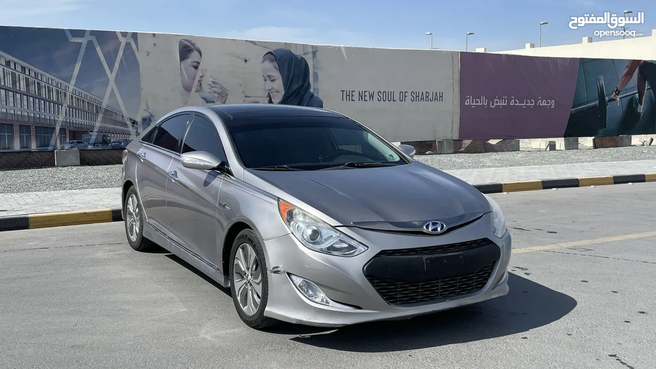 Hyundai Sonata 2.4L Top 2014 HYBRID FULL OPTION