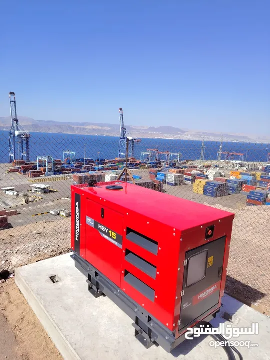 مولد اسباني 20kVA صامت بمحرك ياباني 3 فاز كفالة 5 سنوات