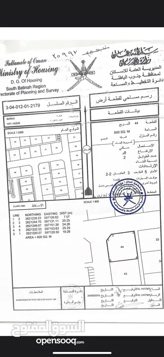 أرضين شبك كورنر للبيع حي عاصم على الشاطئ