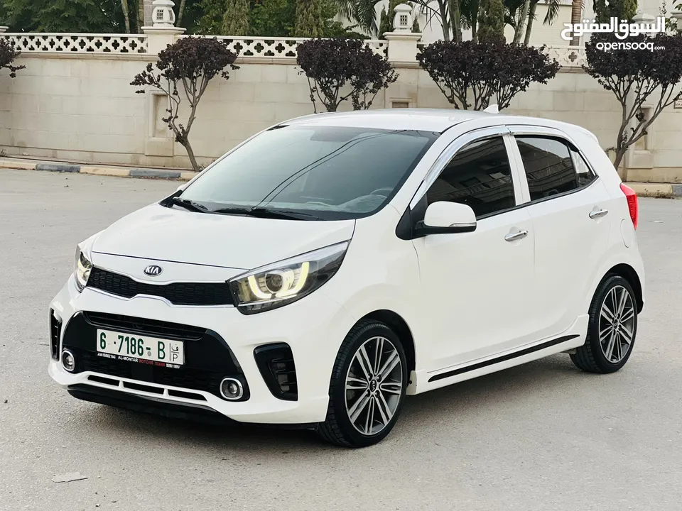 كيا بيكانتو  Gt line اصل فل الفل عدا فتحه 2019