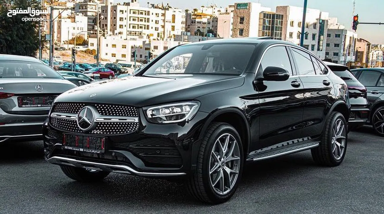 مرسيدس GLC300e وكاله كرت ابيض وعلى كفالة غرغور موديل 2022