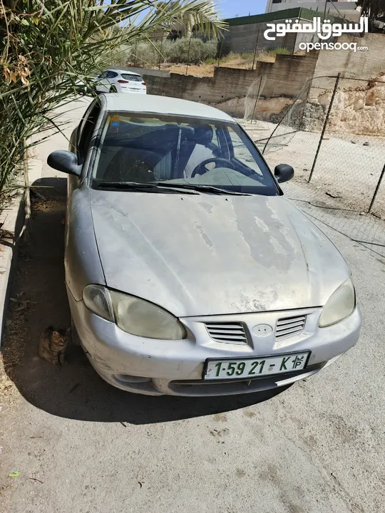 سيارة هون دي اي 2000 مرخصة ومومنة ل عشرة آلاف شيقل لا غير