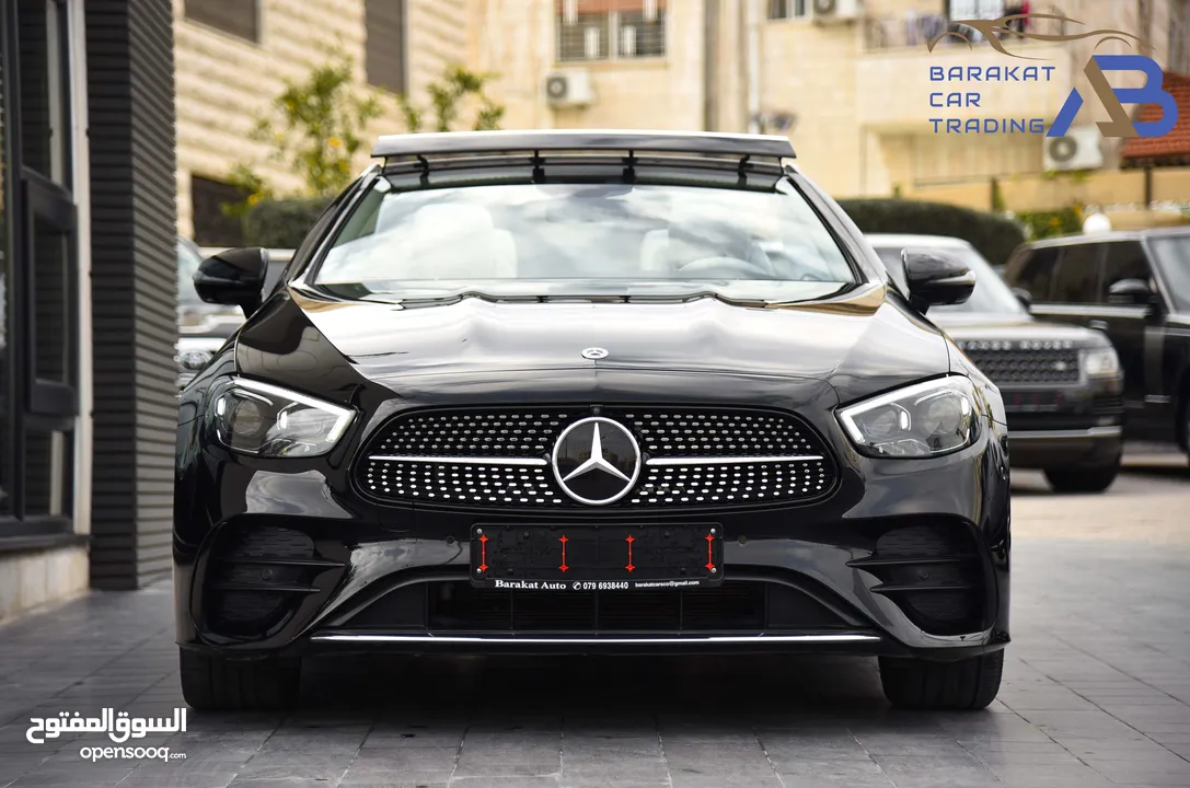 مرسيدس اي كلاس E200 كشف 2021 Mercedes E200 Cabriolet Mild Hybrid AMG Kit