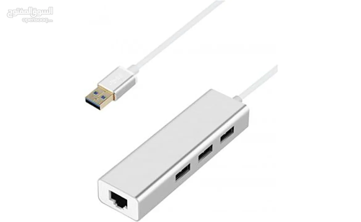 Convertor CB-USB3-LAN-HUB From USB 3.0 To Ethernet Gigabit & Hub 3 Port