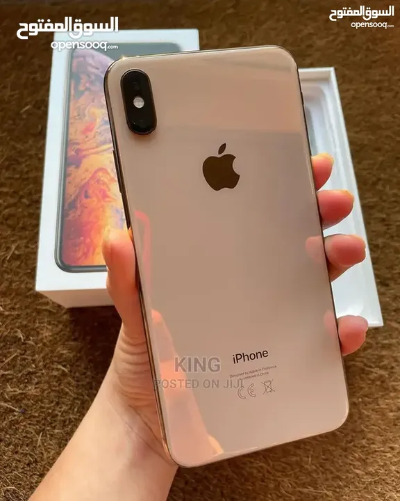 iPhone X MAX 512GB  ضمان اصلي ماس آيفون اكس ماكس مامفتوح من الباكيت