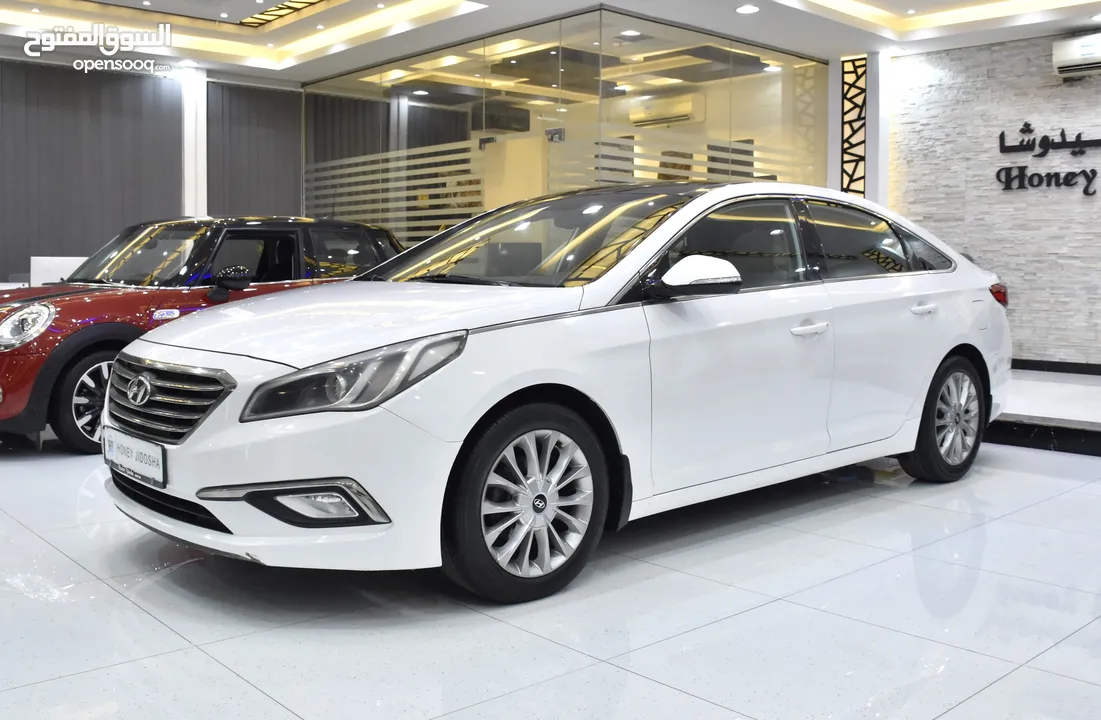 Hyundai Sonata ( 2017 Model ) in White Color GCC Specs