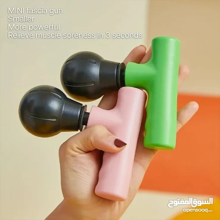 جهاز مساج رجاج شحن هزاز المساج الصغير متعدد الاستخدام تدليك صوت هادئ رجاج تدليك