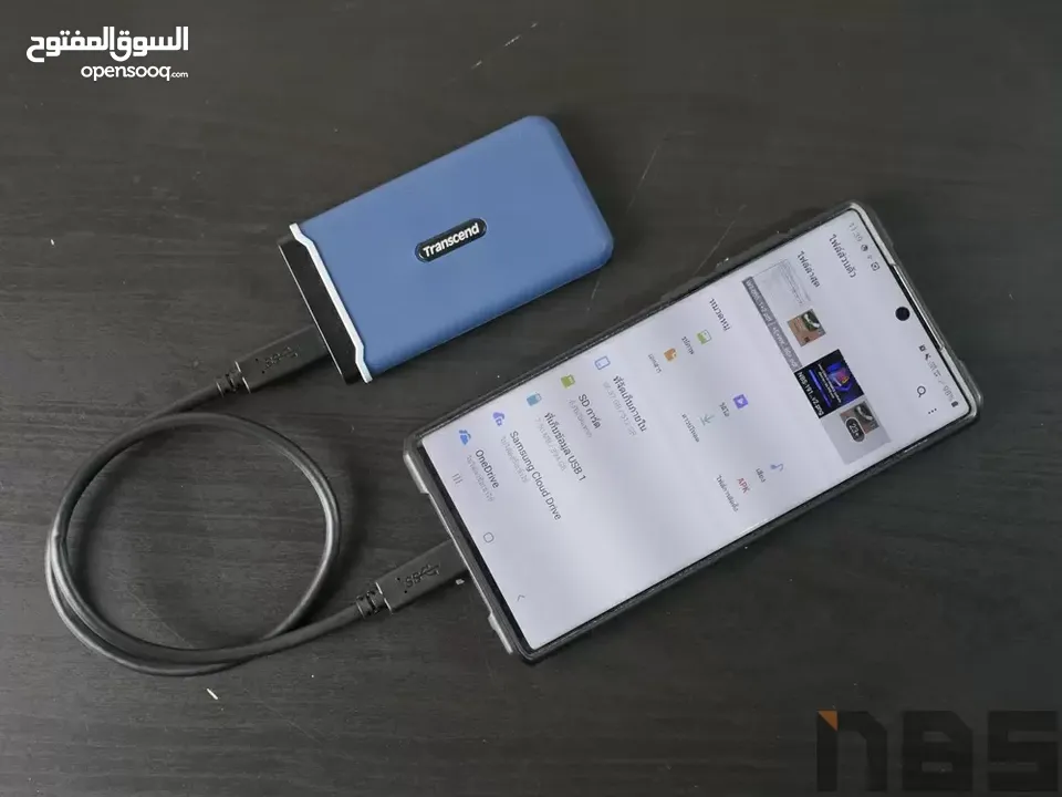 هارديسك داخلي مساحة240 و 480 جيجا بايت ترانسيند Trancsend Portable SSD Hardisk ESD350C 240GB & 480GB