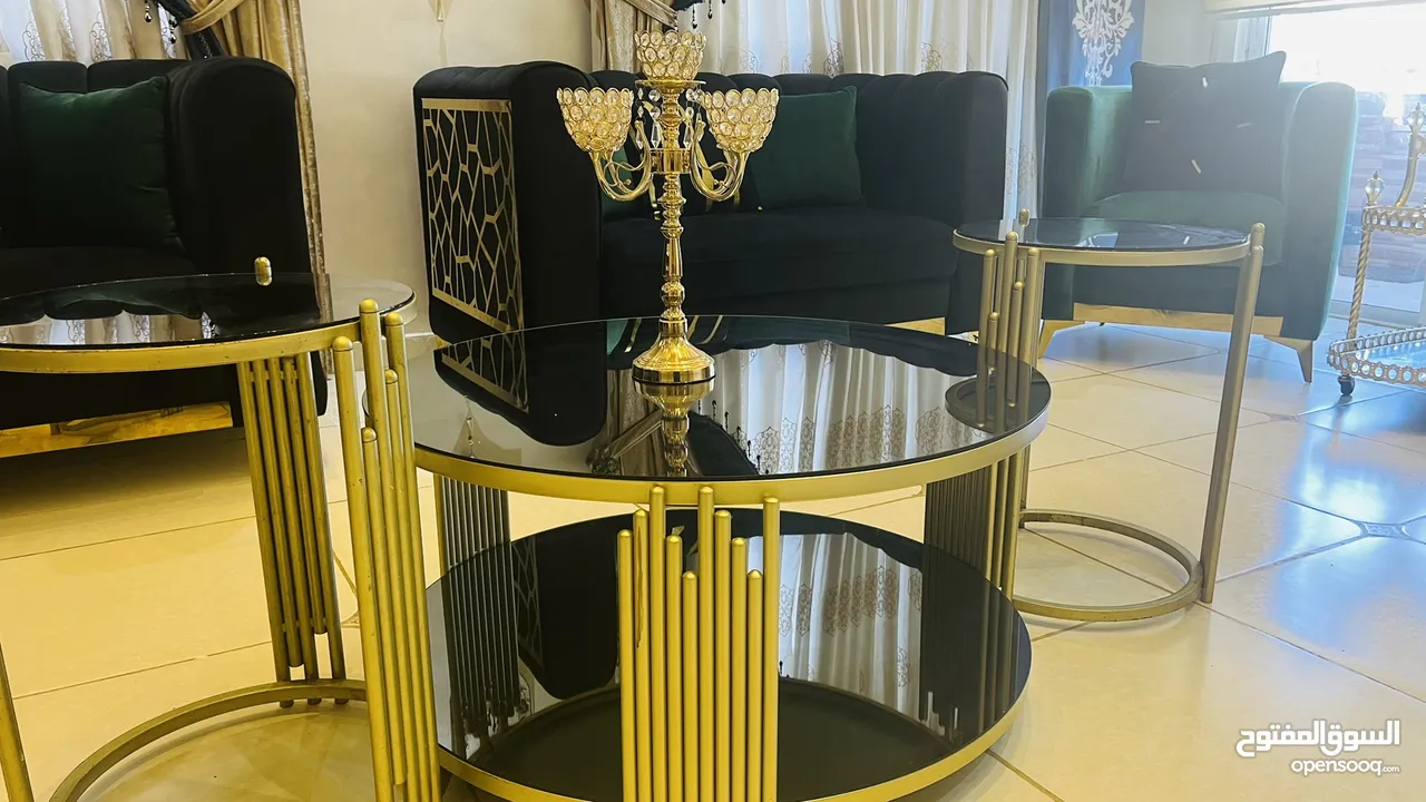 طقم صالون مودرن فاخر للبيع بسعر مغري