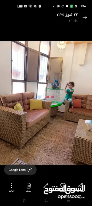 جلس عربي سبع مقاعد مكتبه مرجيحه ثلاث مقاعد طقم حديقه داخلي موكيته قفص عصافير كامل