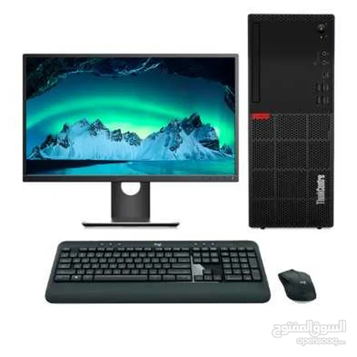 Lenovo ThinkCentre M920t -Core i7-8700 - 8GB RAM - 256GB SSD - 1TB HHD - UHD Graphics 2GB - Win 11