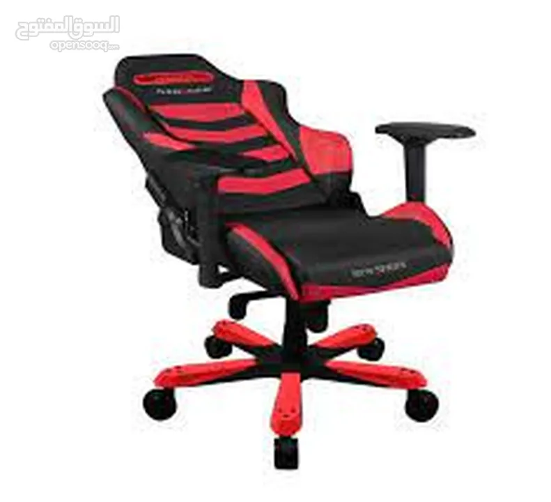 كرسي ألعاب أسود وأحمر جيمنج  بمواصفات رائعة  ومريحة GAMING CHAIR 