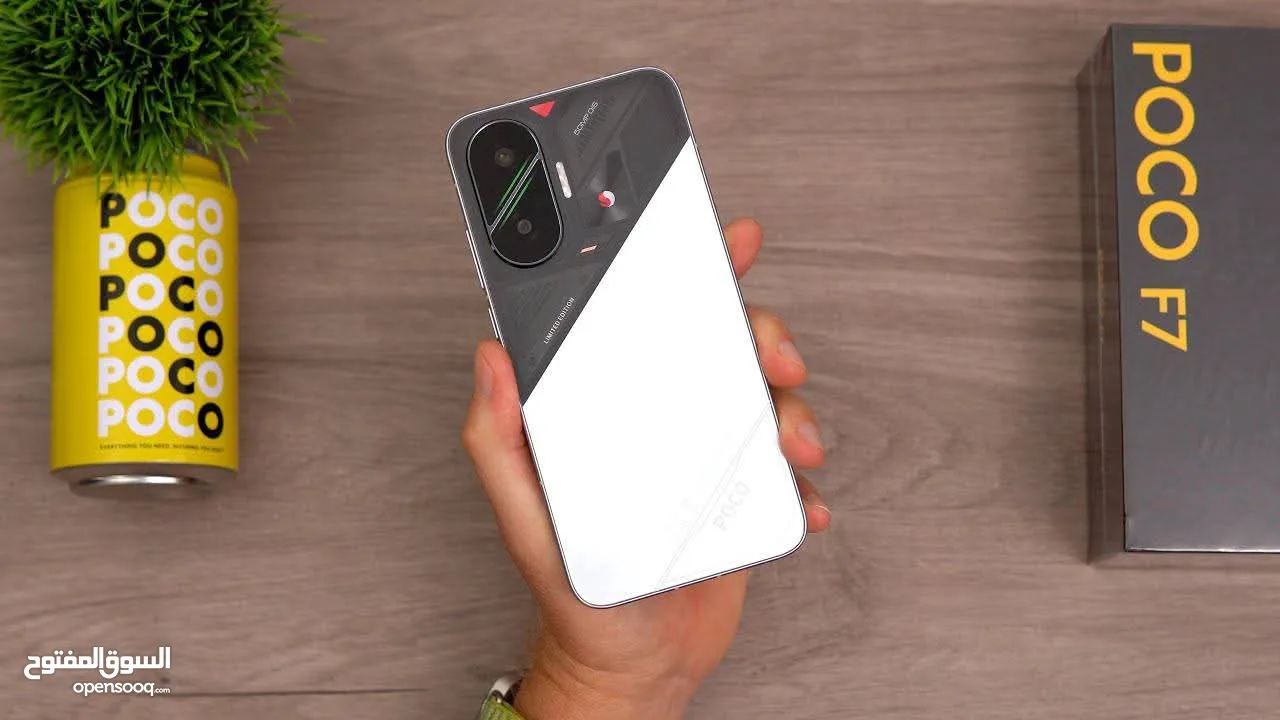 Poco f7 silver blak edition